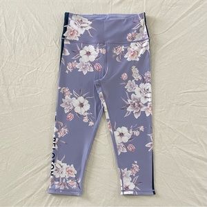 Peloton Womens High Rise Capri Purple M